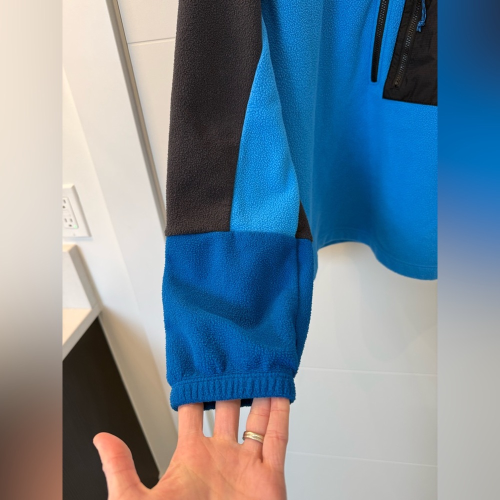 Patagonia Blue Microdini 1/2 zip fleece - Picture 4 of 6